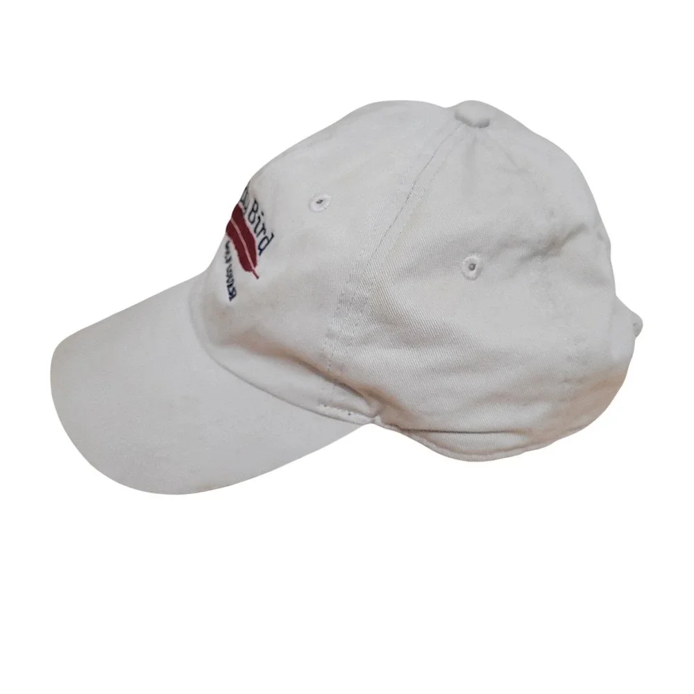 Ahead Vintage Lady Bird Golf Course Fredericksburg Hat Tan Adjustable Strapback